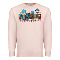 Pale Pink American Granny 4th of july Premium Sweatshirt - CowGirlArtShop