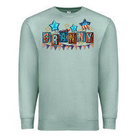 Seafoam American Granny 4th of july Premium Sweatshirt - CowGirlArtShop