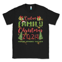 Black custom family christmas 2024 marking memories toge Classic Tee - MaliasSmallBusiness