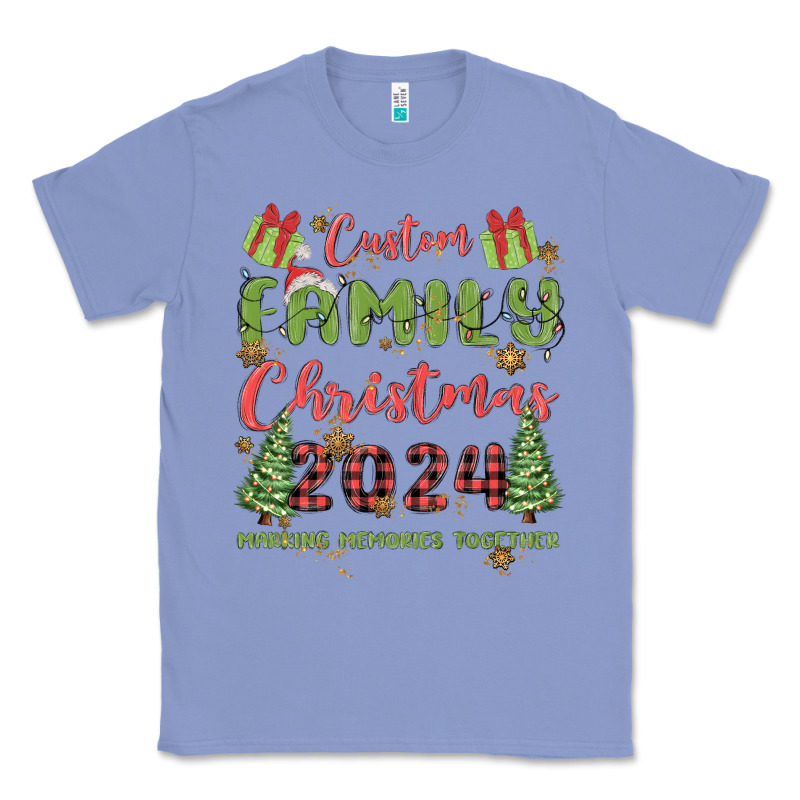 Custom Family Christmas 2024 Marking Memories Toge Classic Tee by MaliasSmallBusiness | Teevron