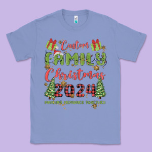 Custom Family Christmas 2024 Marking Memories Toge Classic Tee Designed By Maliassmallbusiness