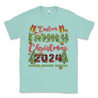 Seafoam custom family christmas 2024 marking memories toge Classic Tee - MaliasSmallBusiness