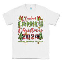 White custom family christmas 2024 marking memories toge Classic Tee - MaliasSmallBusiness