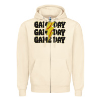 Sandshell game day game day game day softball Zipper Hoodie - MaliasSmallBusiness