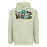 Matcha tired mom vibes Heavyweight Hoodie - texasbilliewilder