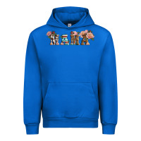 Cobalt Western Floral Mama Urban Hoodie - LillyAllenDesigns