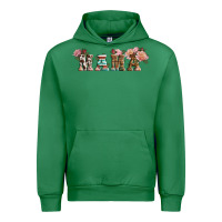 Emerald Western Floral Mama Urban Hoodie - LillyAllenDesigns