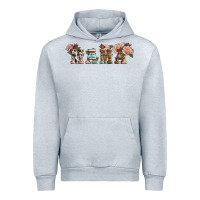 Heather Grey Western Floral Mama Urban Hoodie - LillyAllenDesigns
