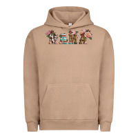 Pigment Burro Western Floral Mama Urban Hoodie - LillyAllenDesigns