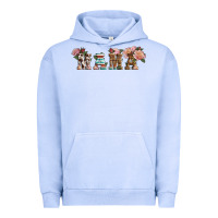 Pigment Grape Ice Western Floral Mama Urban Hoodie - LillyAllenDesigns