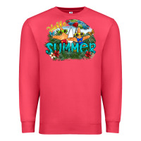 Cardinal hello summer Premium Sweatshirt - SublimationCraftShop