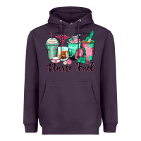 Plum nurse fuel coffee cups Heavyweight Hoodie - Zillion Design Studio