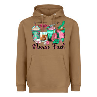 Toasted Coconut nurse fuel coffee cups Heavyweight Hoodie - Zillion Design Studio