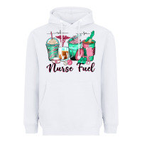 White nurse fuel coffee cups Heavyweight Hoodie - Zillion Design Studio