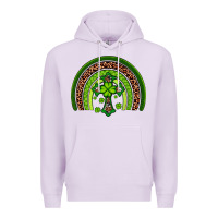 Lilac Western Shamrock Cross Rainbow Premium Hoodie - Artiststas
