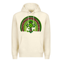 Sandshell Western Shamrock Cross Rainbow Premium Hoodie - Artiststas