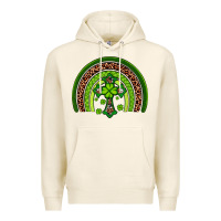 Tofu Western Shamrock Cross Rainbow Premium Hoodie - Artiststas