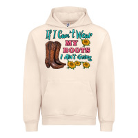 Sandshell if i can't wear my boots i ain't going Urban Hoodie - BarkalooDesign