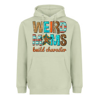 Matcha weird moms build character Heavyweight Hoodie - texasbilliewilder