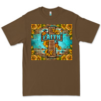 Cacao Western Faith Cross Butterfly Premium Tee - LillyAllenDesigns