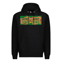 Black St. Patrick's Day Western  Lucky And Blessed Premium Hoodie - Artiststas