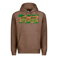 Chestnut St. Patrick's Day Western  Lucky And Blessed Premium Hoodie - Artiststas