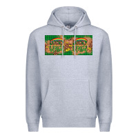 Heather Grey St. Patrick's Day Western  Lucky And Blessed Premium Hoodie - Artiststas