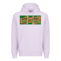 Lilac St. Patrick's Day Western  Lucky And Blessed Premium Hoodie - Artiststas