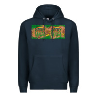 Navy St. Patrick's Day Western  Lucky And Blessed Premium Hoodie - Artiststas