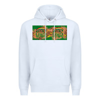 White St. Patrick's Day Western  Lucky And Blessed Premium Hoodie - Artiststas