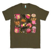 Army Green mexican christmas'tis the season Classic Tee - MaliasSmallBusiness