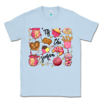 Dusty Blue mexican christmas'tis the season Classic Tee - MaliasSmallBusiness