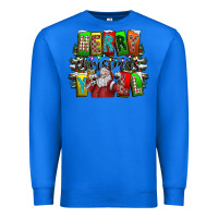 True Royal merry christmas yall Premium Sweatshirt - CowhideDigitalArt