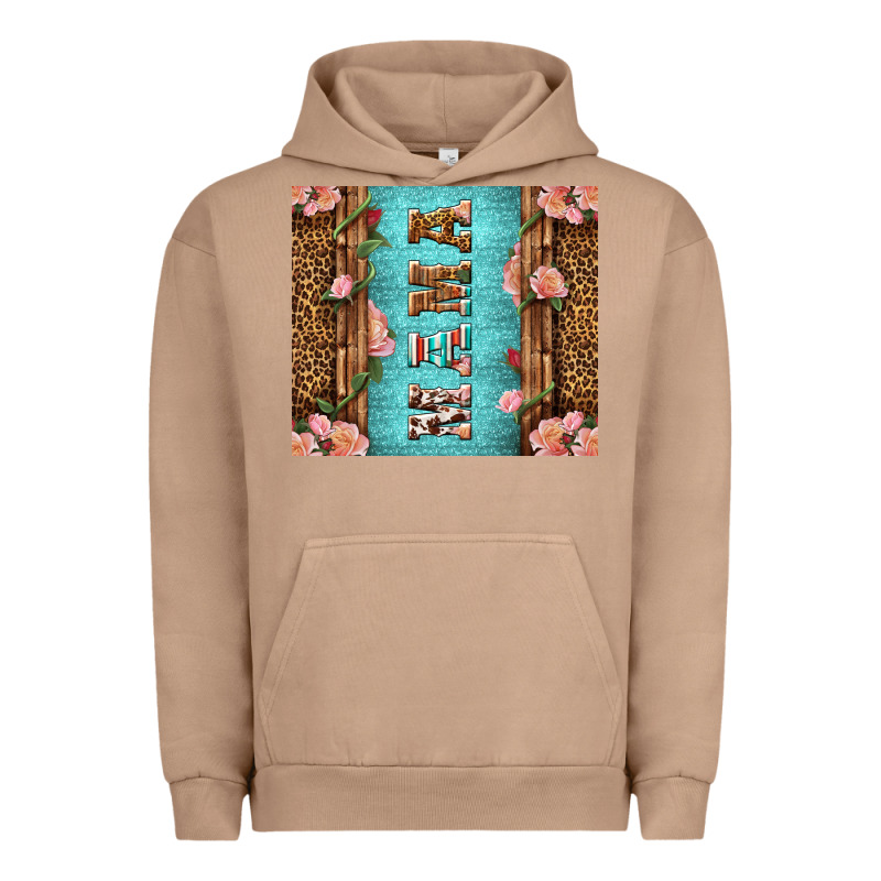 Western Mama Pink Roses Urban Hoodie by LillyAllenDesigns | Teevron