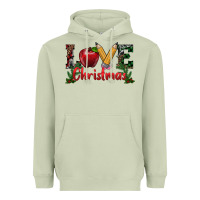 Matcha love christmas teacher Heavyweight Hoodie - RanaPortraitStore
