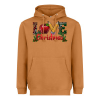 Meerkat love christmas teacher Heavyweight Hoodie - RanaPortraitStore