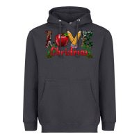 Smoke love christmas teacher Heavyweight Hoodie - RanaPortraitStore