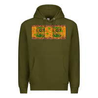 Army Green Western St. Patrick's Day One Lucky Nurse Premium Hoodie - Artiststas
