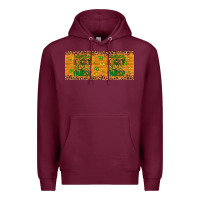 Burgundy Western St. Patrick's Day One Lucky Nurse Premium Hoodie - Artiststas