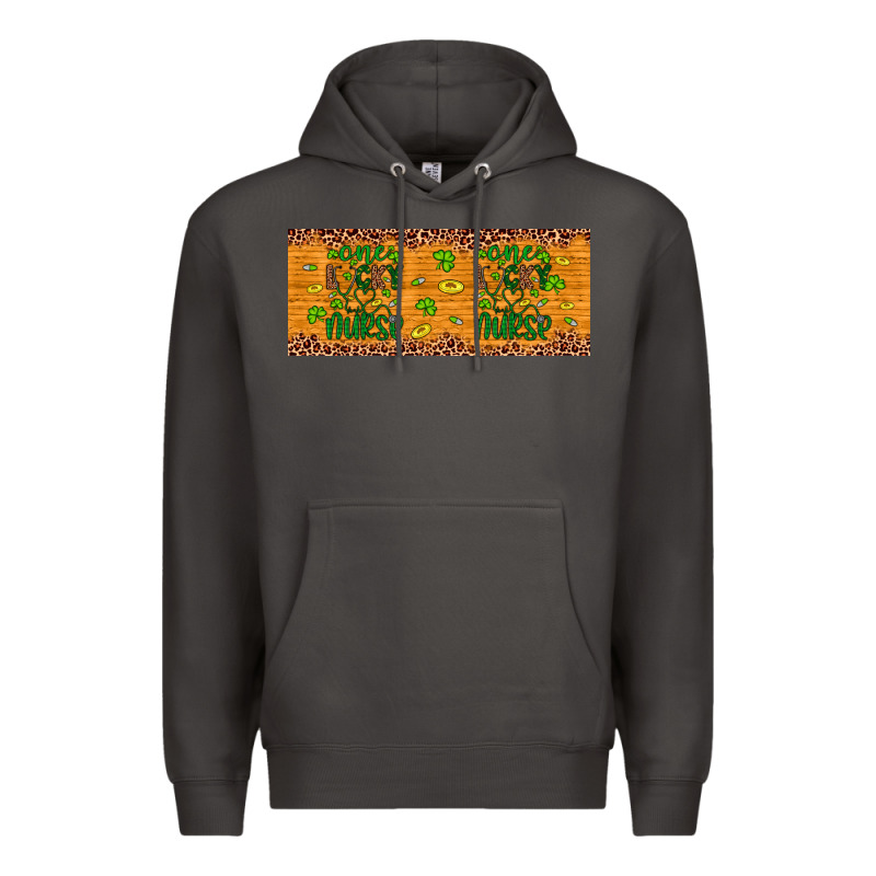 Western St. Patrick's Day One Lucky Nurse Premium Hoodie by Artiststas | Teevron