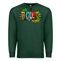 Sports Green oh holy night Premium Sweatshirt - CowhideDigitalArt