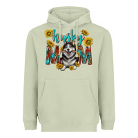 Matcha western alaskan husky mom Heavyweight Hoodie - texasbilliewilder