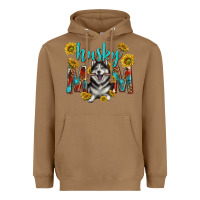 Toasted Coconut western alaskan husky mom Heavyweight Hoodie - texasbilliewilder