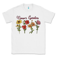 White nana's garden Classic Tee - MaliasSmallBusiness