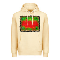 Pina Colada christmas lights background Premium Hoodie - AdoDesignShop