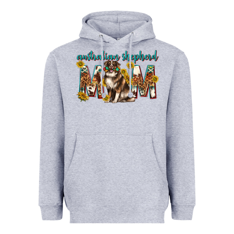 Western Australian Shepherd Mom Heavyweight Hoodie by texasbilliewilder | Teevron