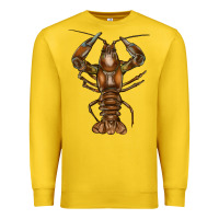Lemon crawfish Premium Sweatshirt - FaDigitalArtStudio