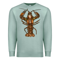 Seafoam crawfish Premium Sweatshirt - FaDigitalArtStudio