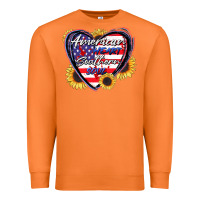 Carrot American heart southern soul Premium Sweatshirt - CowGirlArtShop