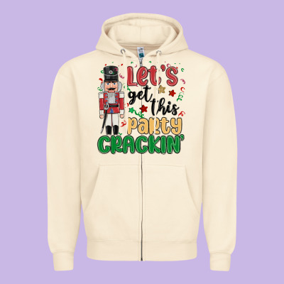 Zipper Hoodie lets get this party crackin
